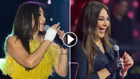 فيديو: إليسا تكشف سبب تغطية يدها بضمادة وقفاز: أوعى حدا يغلط معي!