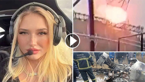 فتاة تركية توثق آخر لحظاتها.. فيديو لاصطدام طائرتها بمحطة لتوليد الكهرباء