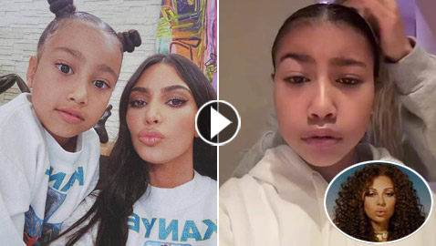 فيديو: ابنة كيم كاردشيان تقلد ميريام فارس بحركات مضحكة في أغنية 