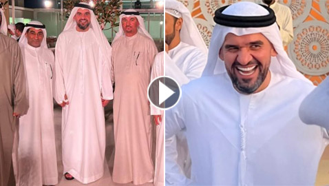 فيديو وصور عقد قران حسين الجسمي.. إليكم صورة زوجته السابقة المغربية