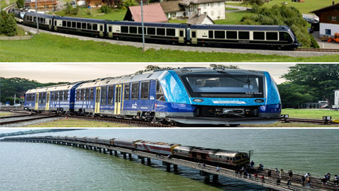 منها قطار عائم.. إليكم 8 قطارات غيرت منظورنا للسفر عام 2022