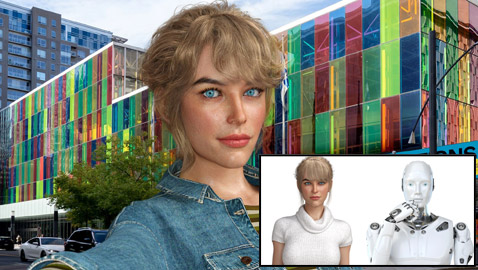 روبوت حسناء 