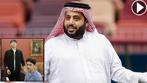 تركي آل الشيخ ينشر فيديو لحفيدي وديع الصافي ويدعوهما لموسم الرياض.. كيف ردا عليه؟