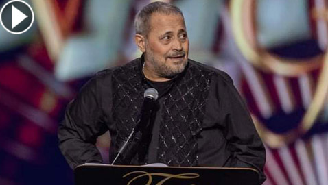 جورج وسوف ليلة رأس السنة يغني للعندليب مع أنغام وبهاء سلطان (فيديو وصور)