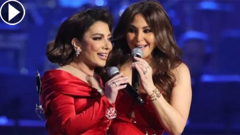 إليسا وأصالة تتصالحان بعد خلاف ‏وتؤديان معا أغنية لفيروز