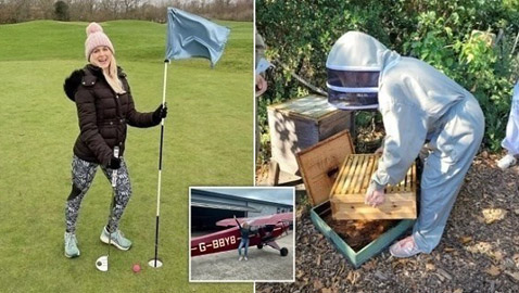 تعالج اكتئابها بـ 365 نشاطاً مختلفاً في السنة