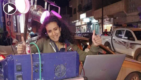 دانيا أول فتاة سورية تعمل كـ”دي جي”:”لا أهتم بنظرة الرجال” (فيديو)