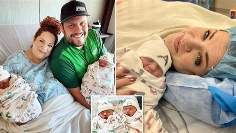 ولادة توأم أمريكي في عامين مختلفين