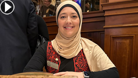 رؤى رمان أول فلسطينية مسلمة تفوز بعضوية برلمان ولاية جورجيا الأمريكية