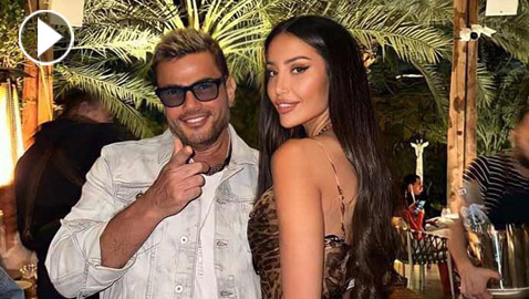 هل ارتبط عمرو دياب بعلاقة عاطفية مع عارضة الأزياء موني هلال؟ فيديو وصور