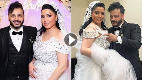 فيديو وصور: إيساف يحتفل بزفافه وسط نجوم الفن.. العروس تصغره بـ16 عاما