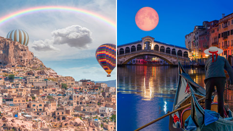 بالصور: تعرفوا إلى وجهات رومانسية تأسر القلوب حول العالم