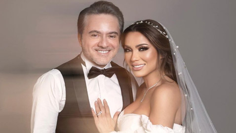 مروان خوري ينشر للمرة الأولى صور زفافه بمناسبة عيد الحب