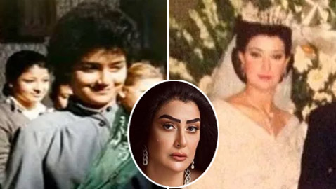 صور نادرة: غادة عبد الرازق بسن المراهقة ويوم زفافها الأول.. كانت مختلفة كليا!