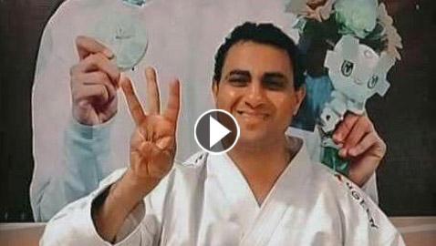 قصة نجاح: حميدة ابن المنيا بطل جمهورية لذوي الهمم بدرجة دكتور.. (فيديو  وصور)