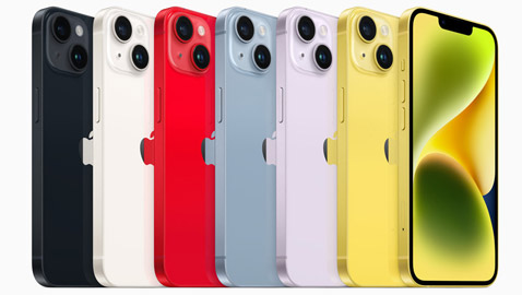 آبل تطلق هاتف آيفون 14 بلون جديد