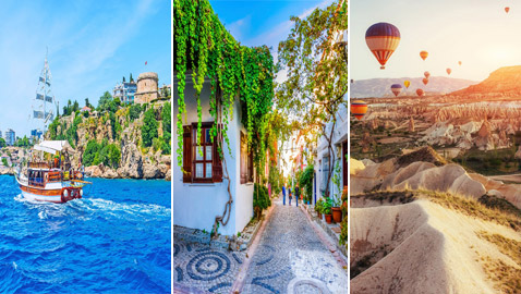 بالصور: جولة على 3 أماكن سياحية رومانسية في تركيا جاذبة للثنائي
