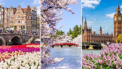 لرؤية تفتح الأزهار والنشاطات بالهواء الطلق.. 3 وجهات سياحية ربيعية مثالية