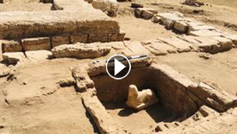 كتشاف تمثال لأبو الهول بـ