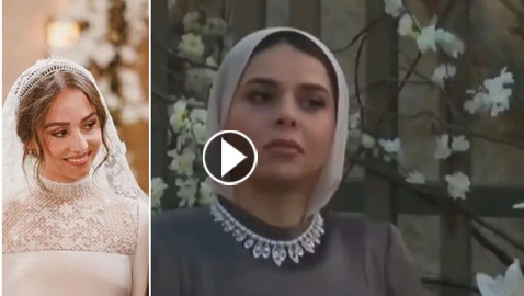 ابنة السيسي بزفاف الأميرة إيمان: تمضغ اللبان وعقدها الماسي بربع مليون دولار!