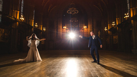 حفل زفاف سحري بطابع سلسلة 