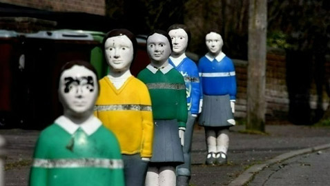 بخدعة مبتكرة... بلدة بريطانية تقلل من حوادث السير