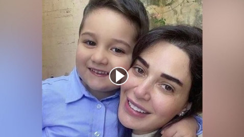 فيديو مضحك: ابن سيرين عبد النور يبكي  بعيد الفصح بعد ان كسرت شقيقته بيضته!