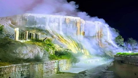 ثاني أسخن الينابيع الحارة في العالم.. 