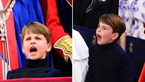 بالصور: هكذا تحدى الأمير لويس الصغير المشاغب البروتوكولات الملكية