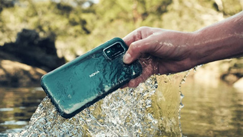 نوكيا تطلق هاتفاً ذكياً مقاوم للماء الساخن والسقوط