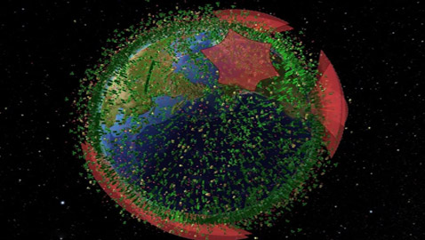 خريطة مرعبة.. السماء ستمطر مخلفات وخردة فضائية!