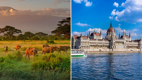 صور: 4 أماكن سياحية مناسبة لقضاء شهر العسل في الصيف