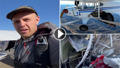 يوتيوبر أمريكي يعترف بإسقاط طائرته عمدا للحصول على مشاهدات! فيديو