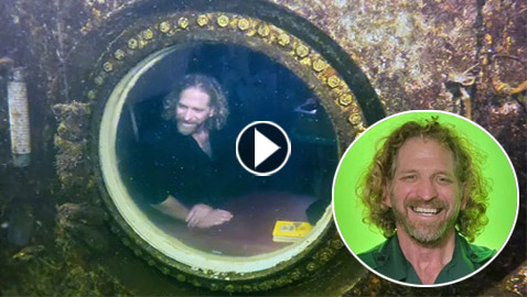 رقم قياسي: باحث يقضي 74 يوما تحت الماء ومستمر حتى الـ100!