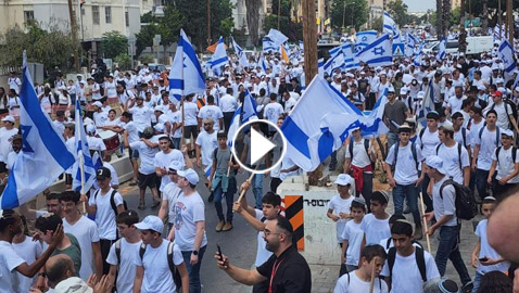 فيديو: مسيرة أعلام للمستوطنين في اللد واستعدادات لانطلاقها بالقدس