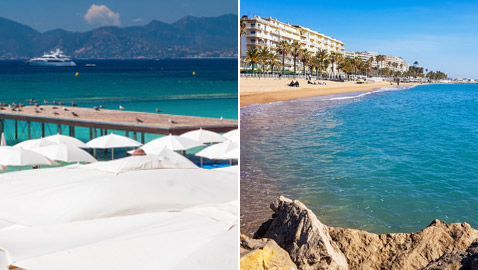 جولة على أشهر وأجمل الشواطئ عند السياحة في مدينة كان الفرنسية