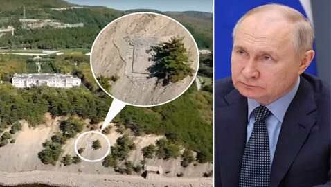 صور تُظهر مخبأ بوتين السري تحت الأرض.. بُني على عمق 50 مترا للاحتماء به