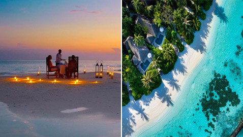 باروس المالديف.. أكثر المنتجعات رومانسية في العالم (صور)