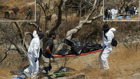 المكسيك تكشف لغز الرفات البشرية