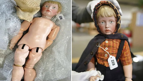 دمية بالية عبثت بها الكلاب بيعت في مزاد بـ66 ألف دولار!.. ما السبب؟