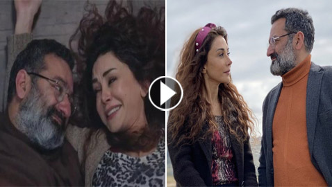 علاقة حب كاريس بشار وجورج خباز تحولت من تمثيل بمسلسل النار بالنار إلى واقع! مسلسلات رمضان في فرفش بلس