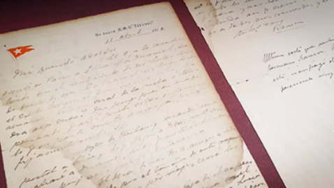 رسالة من راكب في تيتانيك الغارقة.. تباع في مزاد مقابل 12 ألف دولار