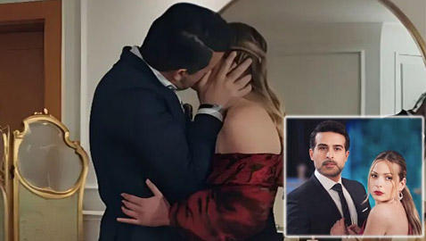 قُبلة محمود نصر وباميلا الكيك في 