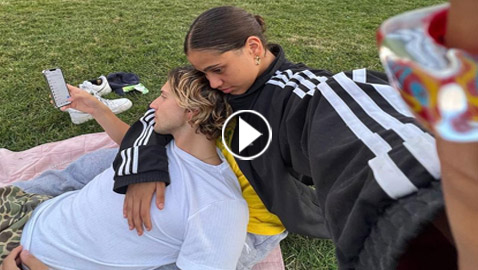 فيديو وصور: جنا عمرو دياب تثير ضجة بصورها الجريئة وحبيبها في أحضانها!