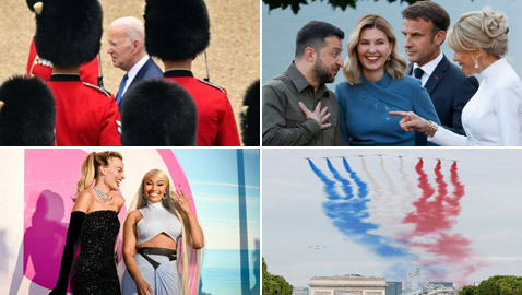 بايدن وباربي، مركبة فضائية هندية وثلج بأفريقيا.. بالصور العالم في أسبوع