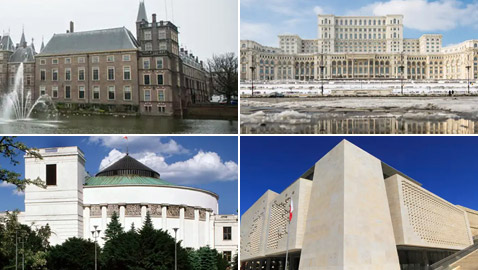 جولة مصورة: أروع المباني البرلمانية في أوروبا!