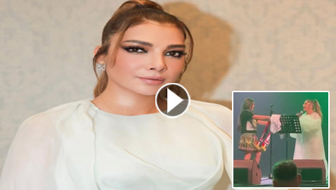 فيديو: أصالة تتورط مع الجمهور السوري بسبب علم العراق!