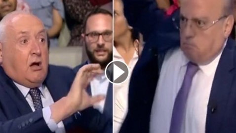 بسبب “الصرماية”.. وئام وهاب يفقد اعصابة ويعتدي على صحافي على الهواء.. فيديو