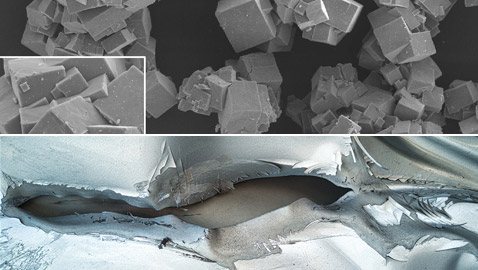 معدن يلتئم مثل جرح بعد تصدعه في مشهد لا مثيل له أذهل العلماء