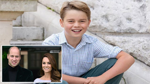 صورة جديدة للأمير جورج نجل وليام وكيت احتفالا بعيد ميلاده العاشر